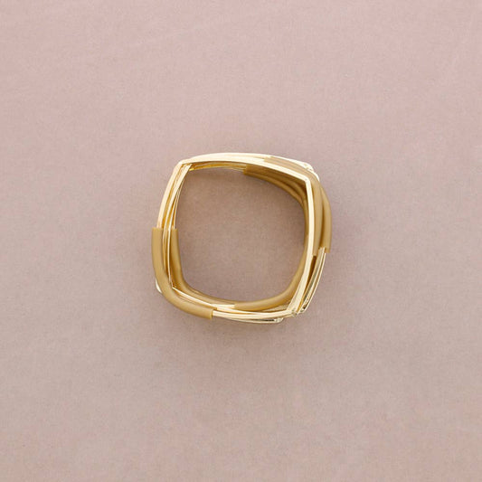 Bracciale Multi Quadrato Gomma: Dorado