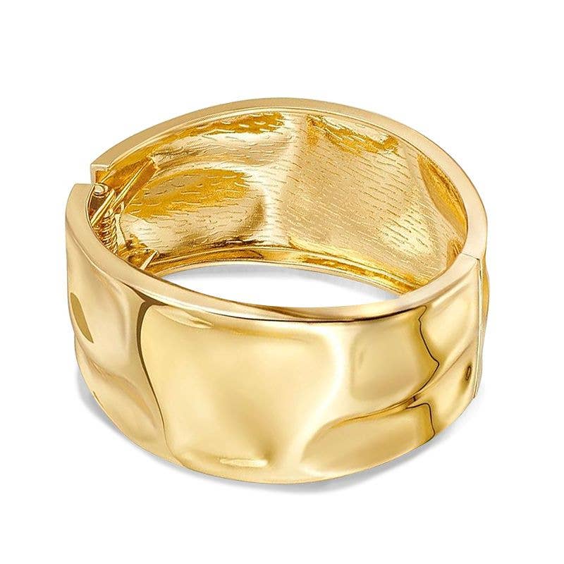 BRACCIALE RIGIDO LARGO A MOLLA